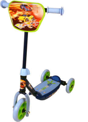 

Toyhouse Lil' Skate Scooter Three Wheeled for Preschool kids(Blue)