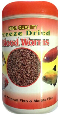 

TOYA BLOOD WORMS 20 GM Barbecue 20 g Dry Fish Food