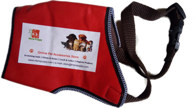 

MERA PUPPY Medium Other Dog Muzzle(Black, Red)