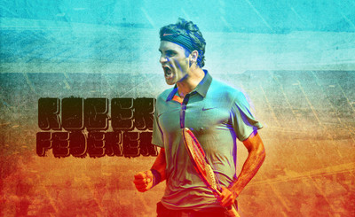 

Spirit Of Sports - Tennis Legend Roger Federer - Motivational Poster - Large Premium Quality Poster (24 x 34 inches) For Gym, Home Or Office Paper Print(34 inch X 24 inch, Rolled)
