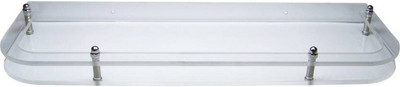 

Sehaz Artworks D Lean Border Acrylic Wall Shelf(Number of Shelves - 1, Clear)