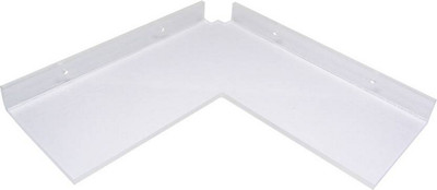 

Sehaz Artworks L Corner Acrylic Wall Shelf(Number of Shelves - 1, Clear)