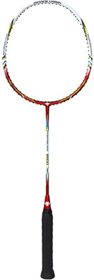 

Carlton Powerblade 8500 White, Red Unstrung Badminton Racquet(G1 - 4 Inches, 83 g), Red;white