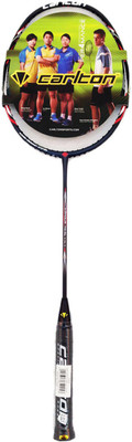

Carlton Vapour Trail 10.1 Red, Black Unstrung Badminton Racquet(G1 - 4 Inches, 87 g), Black;red