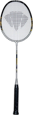 

Carlton Solar S120I Silver, Black Strung Badminton Racquet(G1 - 4 Inches, 105 g), Black;silver
