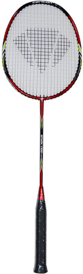 

Carlton Spark V100 Red Strung Badminton Racquet(G1 - 4 Inches, 100 g)