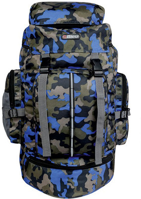 

Bleu Chamo PrintedRucksac Backack Rucksack - 60 L(Blue)
