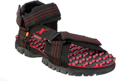 

Sparx Men Black Red Sandals