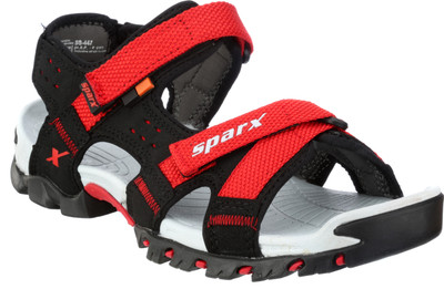 

Sparx Men Black Red Sports Sandals