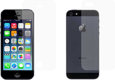Case Creation Front and Back Screen Guard for Apple iPhone 5 5S 5SE(Pack of 2)