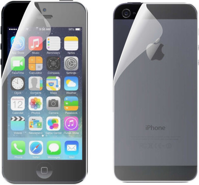 Case Creation Front and Back Screen Guard for 5SE, Apple iPhone 5, 5S(Pack of 2)