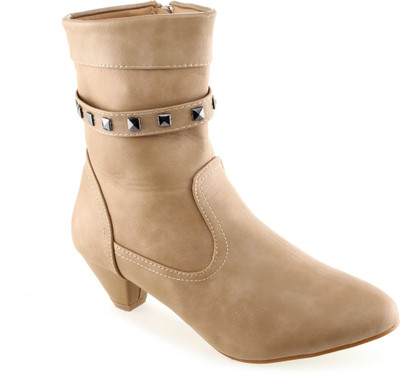 

Shuz Touch Boots For Women(Beige)