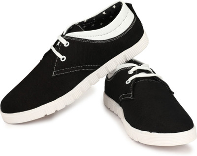 YODDLY Canvas Shoes For Men(Burgundy