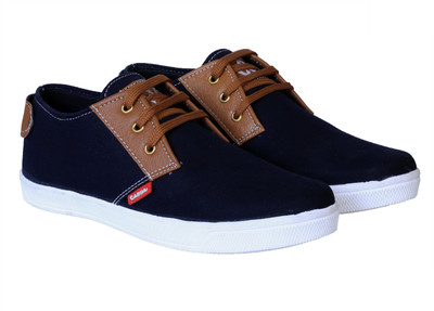 

OLADIN Lace up SNEAKERS & CASUAL Shoes Canvas Shoes For Men(Black, Navy, Blue, Red, Brown