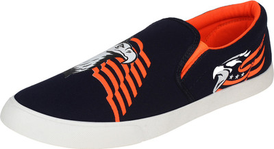 

World Wear Footwear Black_472 Casuals For Men(Navy, Orange