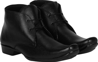 

Knot n Lace Long Lace Up For Men(Black