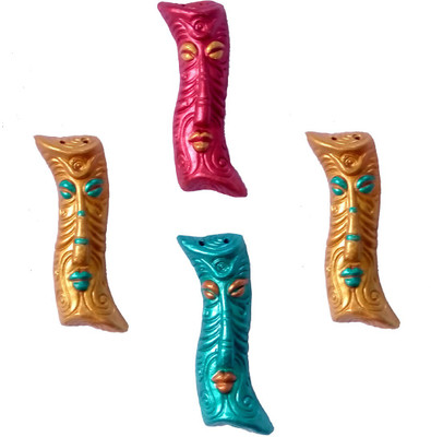 

Rasoh Decorative Showpiece - 13 cm(Terracotta, Multicolor)