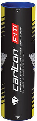 

Carlton F1 Ti Nylon Shuttle - Yellow(Medium, 77, Pack of 1)
