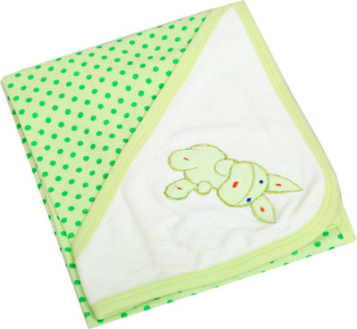 

Kuber Industries Baby Wrapper, Hooded Blanket And Bath Shower Towel For Babies Sleeping Bag(Green