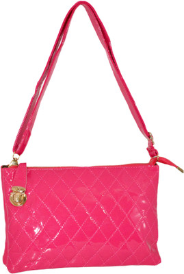 

Bee Fashionable Women Casual Pink Canvas Sling Bag