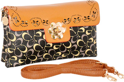

Bee Fashionable Women Casual Tan Canvas Sling Bag