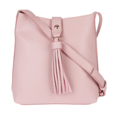 

Fur Jaden Women Casual Pink PU Sling Bag