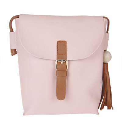 

Fur Jaden Women Casual Pink PU Sling Bag