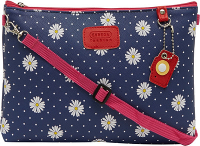 

Esbeda Women Casual Blue Nylon Sling Bag