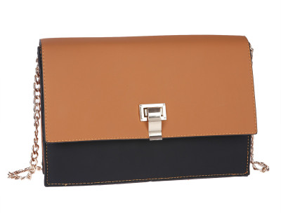 

Fur Jaden Women Casual Tan PU Sling Bag