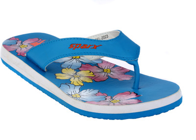 

Sparx SFL-2023 Slippers, Sky blue white