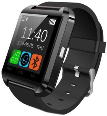 

JK Erfinders U8 SMARTWATCH BLACK BLACK Smartwatch(Black Strap REGULAR)