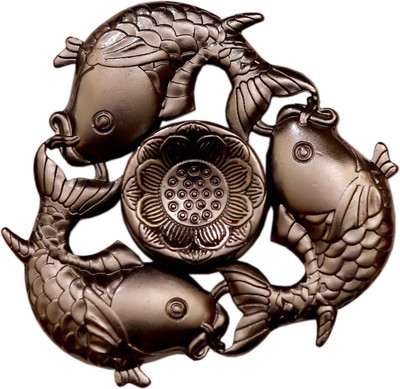 

Montez Grey Metal Fish Fidget Hand Spinner Toy(Multicolor)