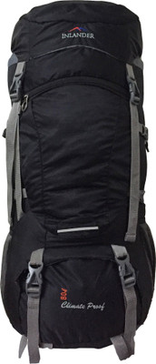 

Inlander 1020 Black Travel Bag Rucksack - 80 L(Black)