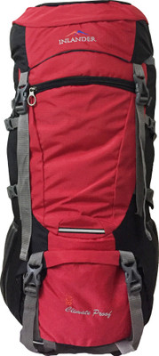 

Inlander 1020 Red Travel Bag Rucksack - 80 L(Red)