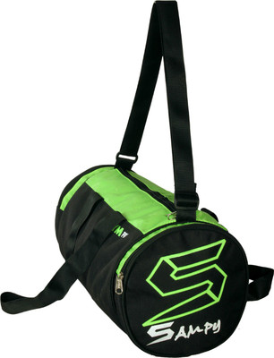 

sampy gym pro gym bag(Green, Kit Bag), Black