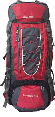 

Inlander 1010 Red Travel Bag Rucksack - 70 L(Red)