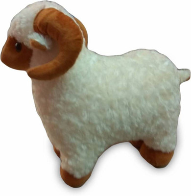 

Aparnas Aparnas cute looking sheep for playing kids decoration or birthday gift - 20 cm(Multicolor)