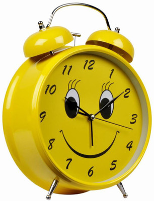 

#° DEGREES Analog Yellow Clock