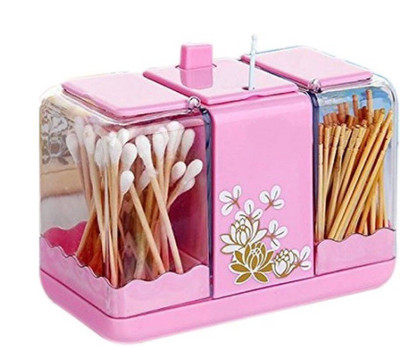 

vepson Sticks Toothpick Case organizer storage Vanity Box(Multicolor)
