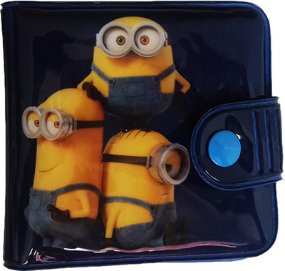 

kidoz kingdom Boys Multicolor Plastic Wallet(2 Card Slots), Blue
