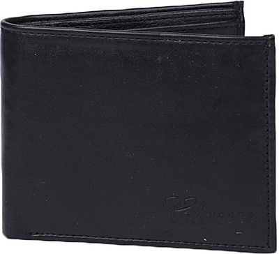 

Glasy Boys Black Genuine Leather Wallet(6 Card Slots)