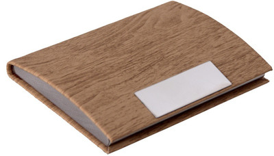 

U. R. GOD Leather Business / Visiting / ATM 20 Card Holder(Set of 1, Tan)