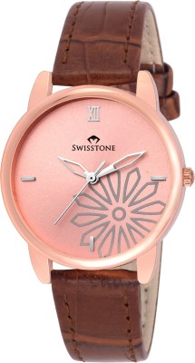 SWISSTONE VOGLR040-PNK-BRW VOG Watch  - For Women   Watches  (Swisstone)
