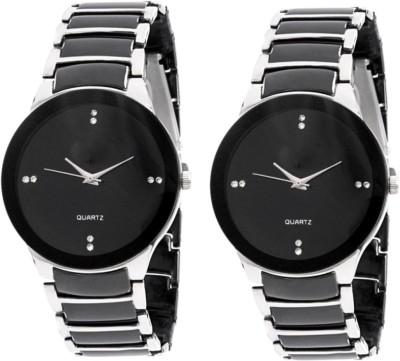 BIGSALE786 SilverBlack90 Analog Watch  - For Men   Watches  (Bigsale786)