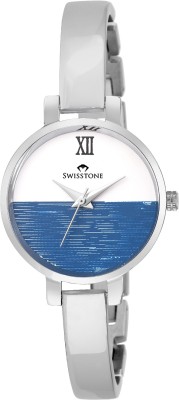 SWISSTONE JEWELS069-SLVBLU JEWELS Watch  - For Women   Watches  (Swisstone)
