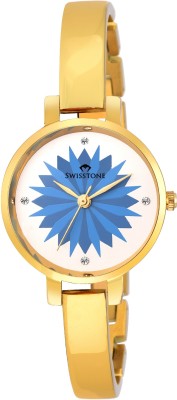 SWISSTONE JEWELS067-GLDBLU JEWELS Watch  - For Women   Watches  (Swisstone)