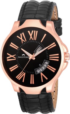 SWISSTONE SW-GR125-BLACK Watch  - For Men   Watches  (Swisstone)