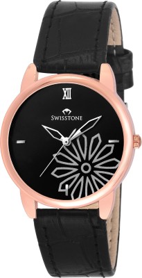 SWISSTONE VOGLR040-BLACK VOG Watch  - For Women   Watches  (Swisstone)