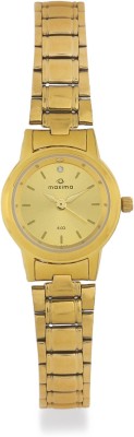 Maxima 26790CMLY Gold Analog Watch  - For Women   Watches  (Maxima)