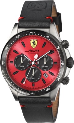 Scuderia Ferrari 0830387 PILOTA Watch  - For Men   Watches  (Scuderia Ferrari)